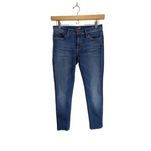 MOTHER The Teaser Skinny Jeans Womens 29 Honky Tonk Cinderella Wash Stretch USA